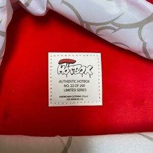 Red Hotbox mini backpack